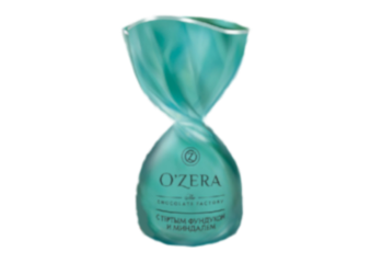 Конфета O'Zera пралине с тертым фундуком и миндалем