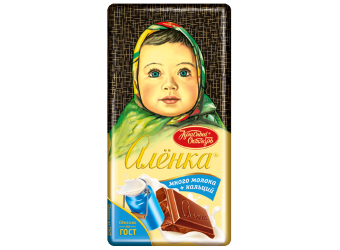 Шоколад Аленка много молока 75 гр