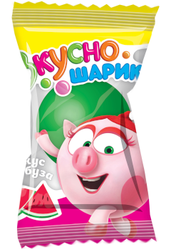 Конфета Вкусношарик со вкусом арбуза